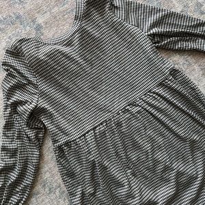 LOFT black and white dress